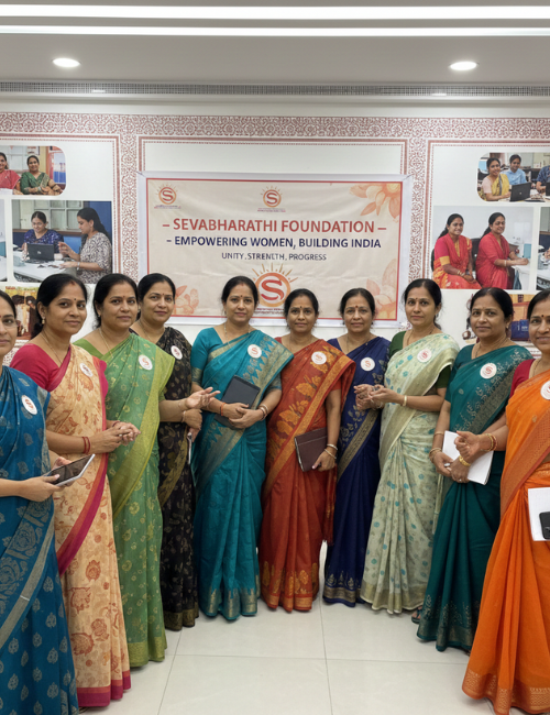 Women leaders supported by Sevabharathi